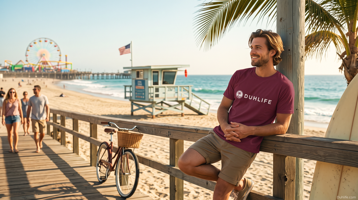 Duhlife Logo Shirt: California Style with a Skip the Script Attitude