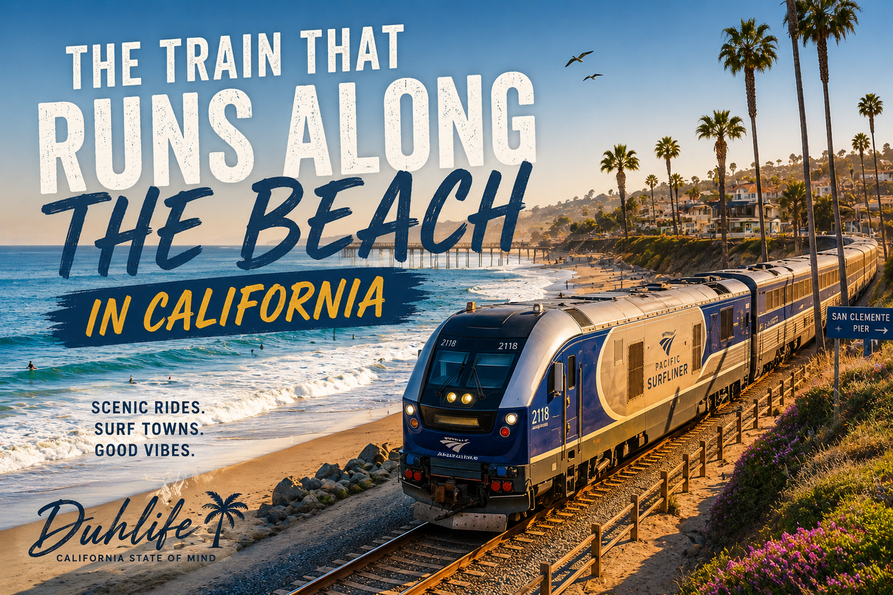 The Train That Runs Along the Beach in California: Riding the Pacific Surfliner